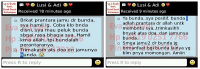 Testimoni Jamu Cepat Hamil
